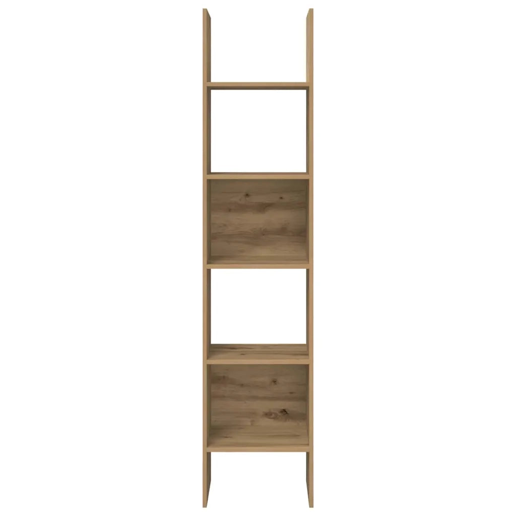 vidaXL Armadio per Libri rovere artigianale 40 x 35 x 180 cm