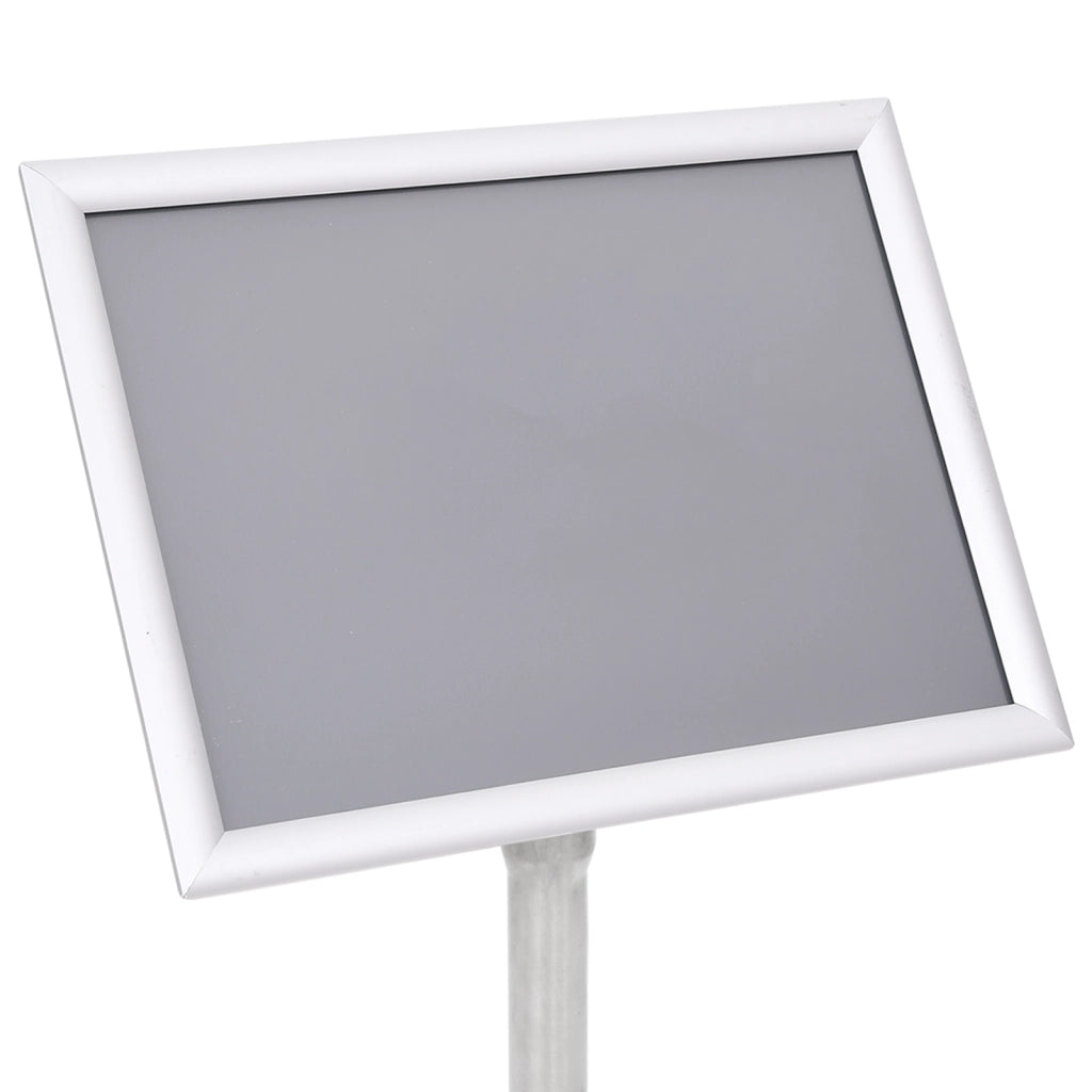 A4 Supporti per Poster 2 pz Argento Acciaio Inossidabile