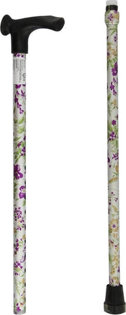 Gripstanghe con manico nero progettato ergonomicamente per una presa delicata per artrosi, altezza 73-95 cm, per mano destra.
