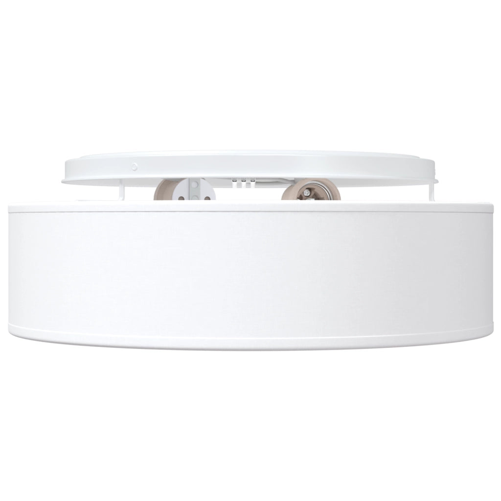 Lampade a soffitto a incasso bianche Ã˜ 38 cm Tessuto E27