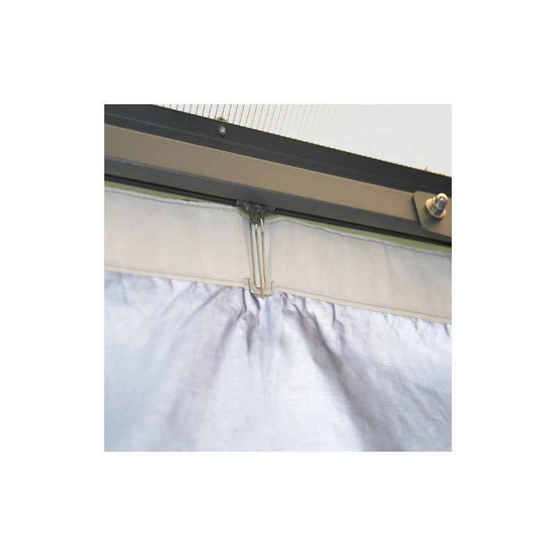 Set de 2 moustiquaires pour tonnelle - 360 x 217 - BLANC
