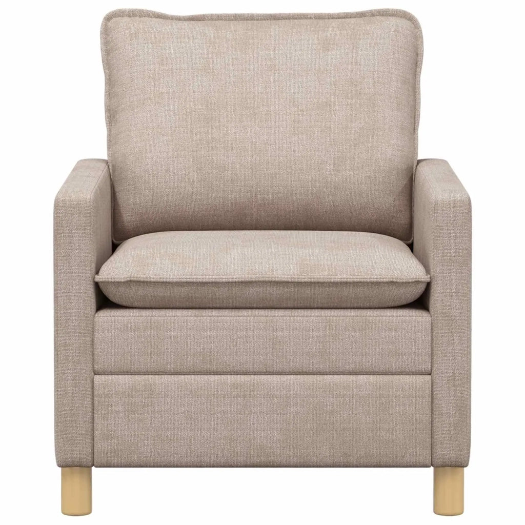 Divano | Divano da soggiorno | Sofa Beige 76 x 81 x 87,5 cm Poliestere