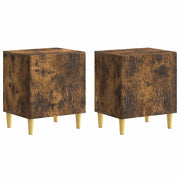Comodino 2 pcs Rovere Fumo 43 x 34,5 x 50 cm