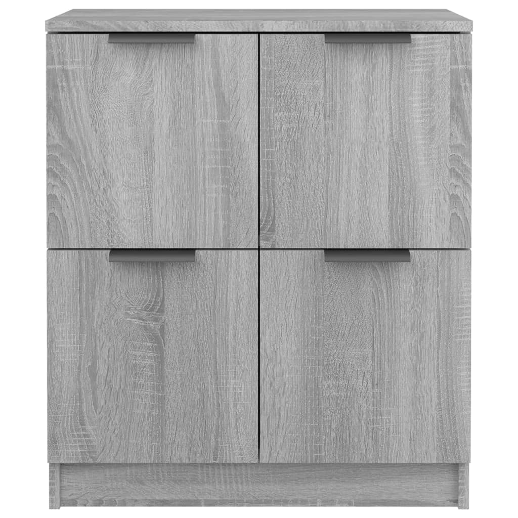 Buffet credenza cassettiera armadio mobile contenitore organizer cucina soggiorno Sonoma 60 x 30 x 70 cm legno ingegnerizzato grigio 02_0036380