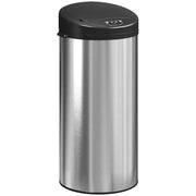 Pattumiera automatica da cucina 30L ¨C Xylo ¨C acciaio inox, chiusura soft, 32x30x68cm, argento