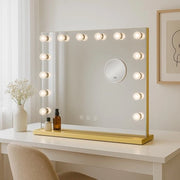 Specchio di Trucco con Illuminazione - Regolabile - 10x Amplificazione