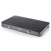 DOPPIA PIASTRA COTTURA INDUZIONE 1800W