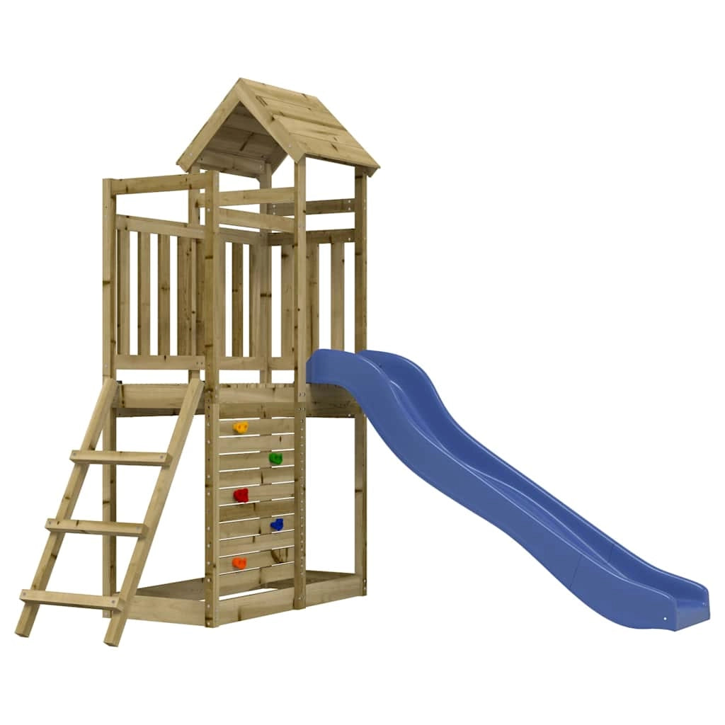 Set da Gioco da Esterno in Legno di Pino Impregnatocod mxl 102677