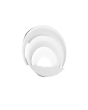 Sunrise Lampada da Parete a LED Integrato 29W 3240lm 3000K Bianco - Struttura in Alluminio Pressofusione IP20 Design Moderno ed Elegante