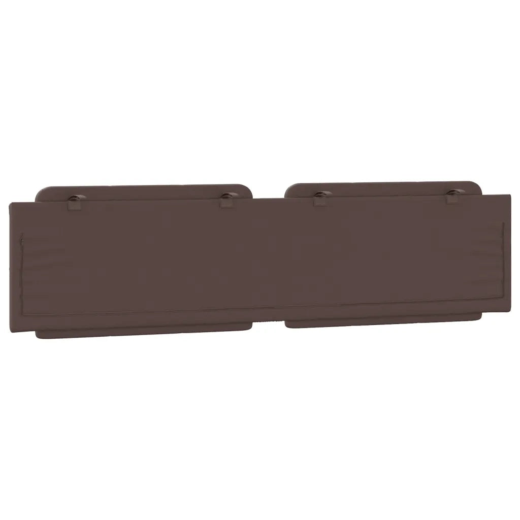 Cuscino Testiera Zadar Marrone 200 cm in Similpelle 374885