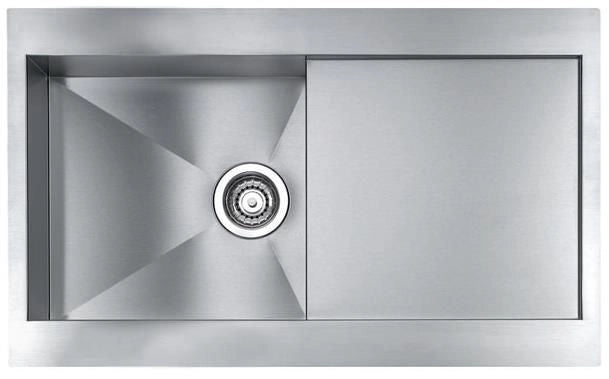 CM revers 86 x 52 1V Lavello ad incasso Rettangolare Acciaio inossidabile