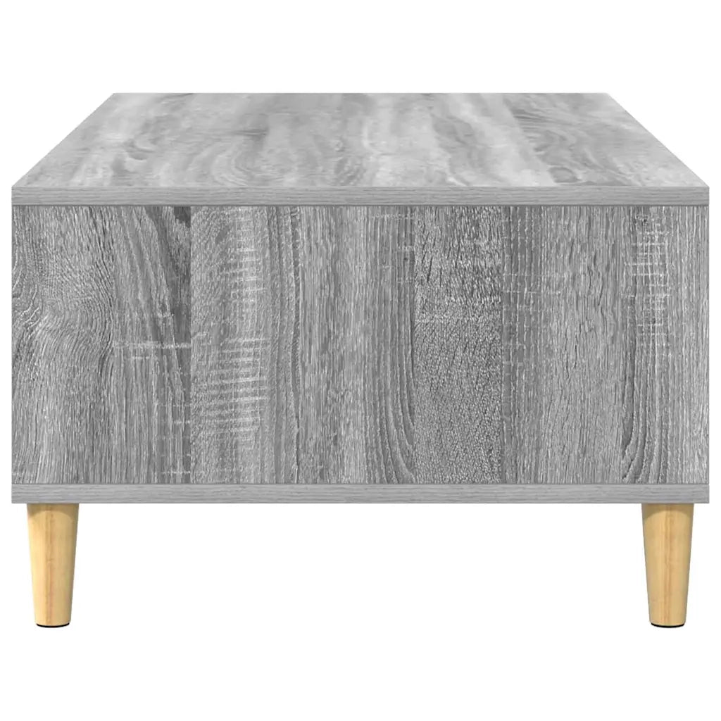 vidaXL Tavolino da salotto Grigio sonoma 103.5 x 60 x 35 cm