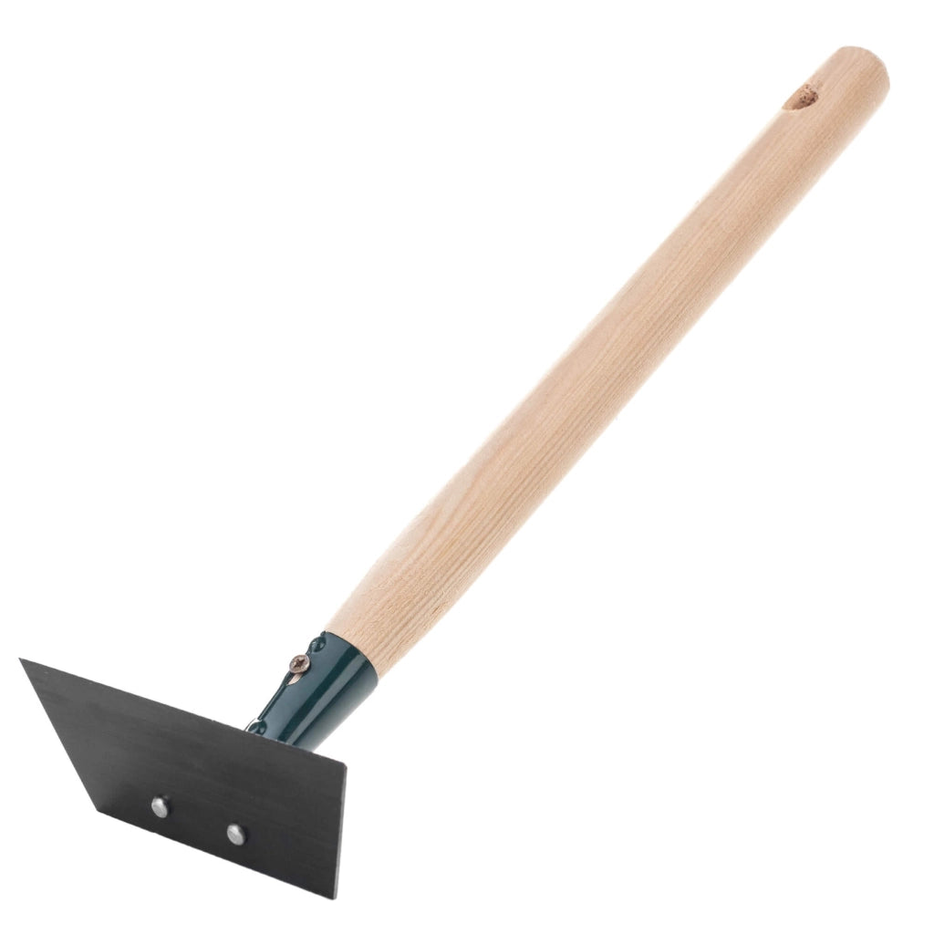 Zappa da giardino KADAX, piccola zappa con manico in metallo da 32,5 cm.