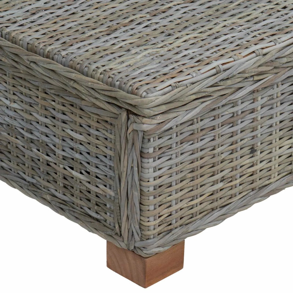 Tavolino da salotto GENDT Rattan naturale Grigio Kubu 42034399