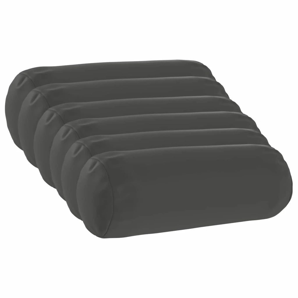 Federa 6 pcs HEERLEN Antracite Ø 15 x 40 cm Poliestere 923312