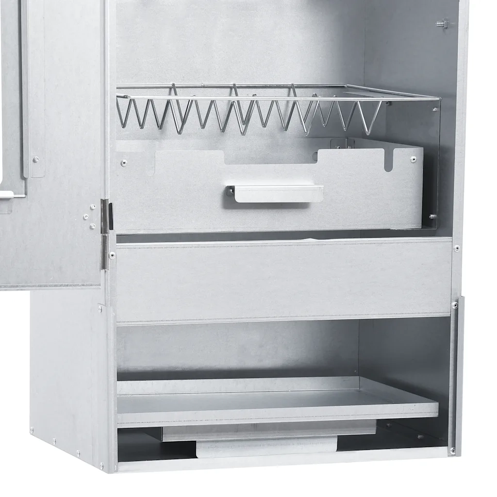 Affumicatore e Forno BBQ con 1 kg di Trucioli 44,5x29x83 cm cod mxl 11990