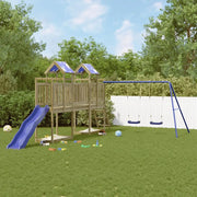 Set da Gioco da Esterno in Legno di Pino Impregnato