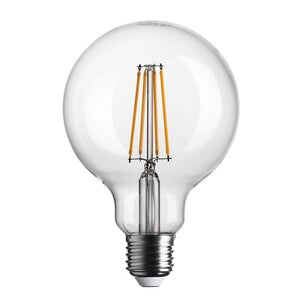 LAMPADINA LED GLOBO  95 STICK  8,5W E27 4000K- 5,0 pz