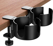 Supporto per Tazza a 2 Pezzi - Supporto per Tazza senza Fuoriuscite per Scrivania - Supporto per Tazza per Sedia da Ufficio - Supporto per Tazza per Scrivanie da Ufficio, Cucina e Cenere