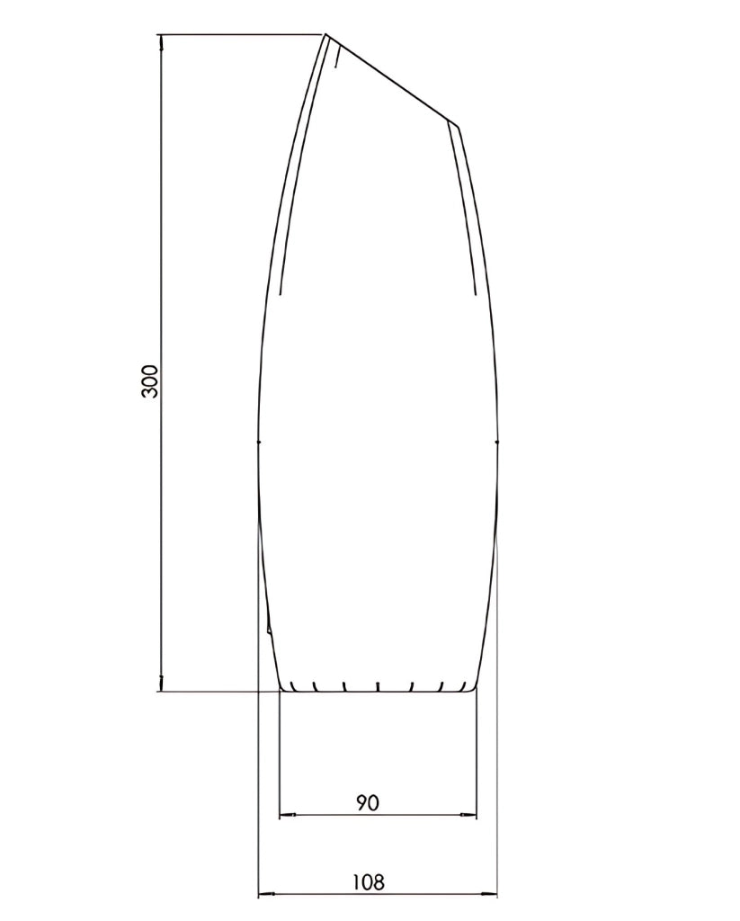Lampada da Tavolo Nadine in Metallo e Plastica Vegetale, Luce Bianco 10W G9, Regolazione al Tocco, IP20, H30cm - Design Moderno Sostenibile