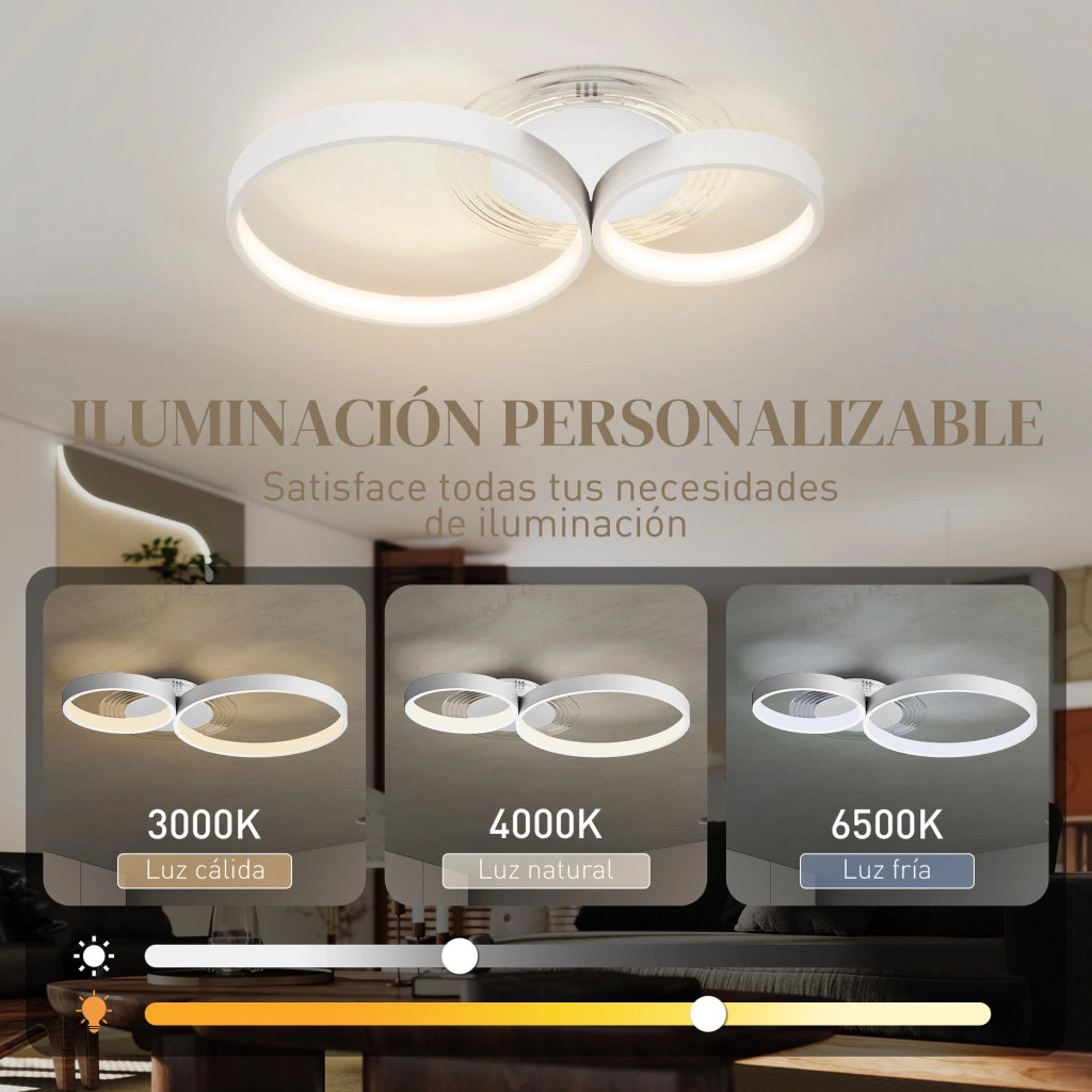 Lampada a soffitto LED 40W ¨C Xylo ¨C bianco 3000K/4000K/6500K