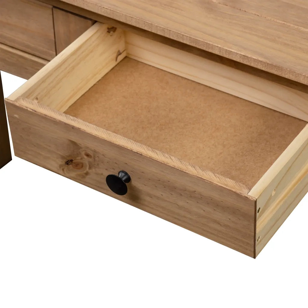 Tavolo Consolle | Tavolo d'Ingresso 110x40x72 cm Legno Massello Pino Panama Range