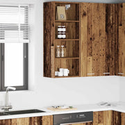 Armadio pensile Legno vecchio 40 x 29,5 x 100 cm