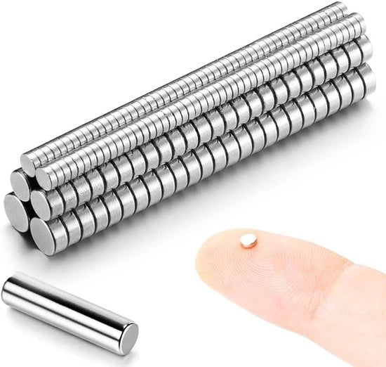 Set di Magnetici Mini - Magnetici Neodimio per Hobby - 200 Pezzi