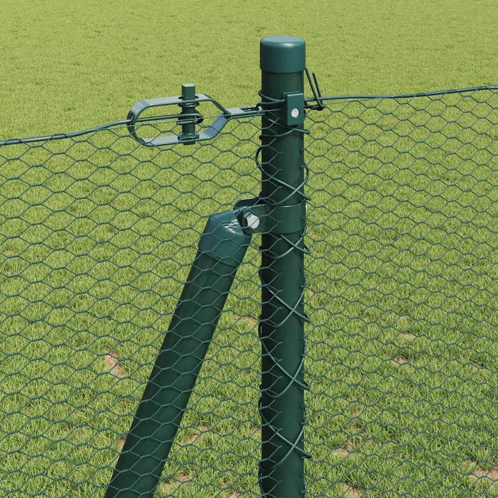 Palo della recinzione Verde 100 x 1,2 m (rete da 13 mm)