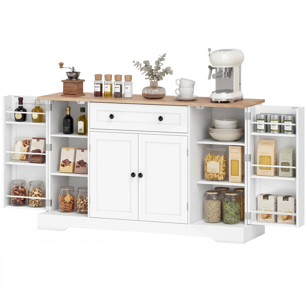 Credenza ¨C zephmum ¨C bianco 138x40x83,5
