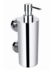 JUMBO Dispenser Sapone Liquido Ottone Cromato 7x23x11cm / 550 ml