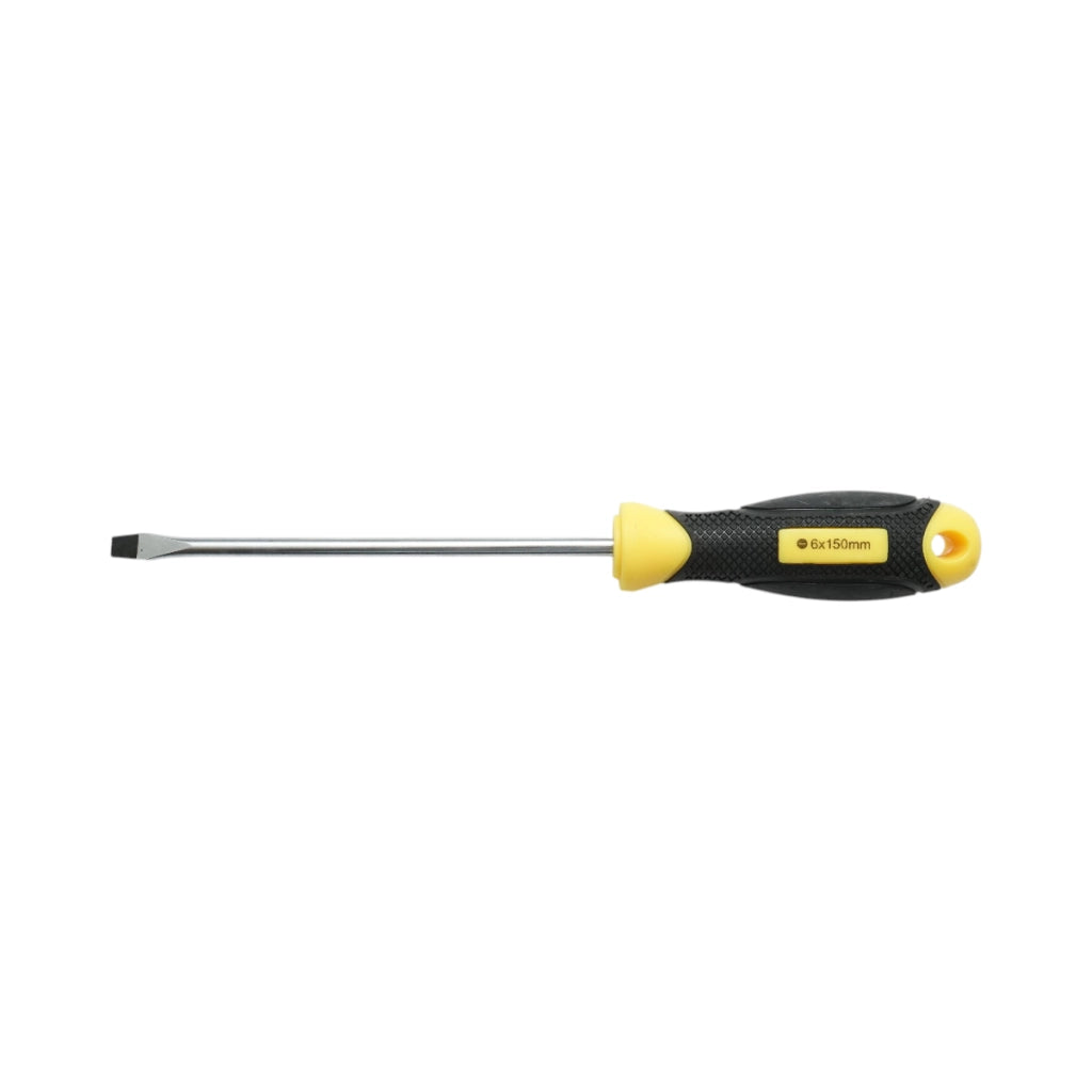 Cacciavite dritto Crownman 6x150mm con punta magnetica professionale Cr-V