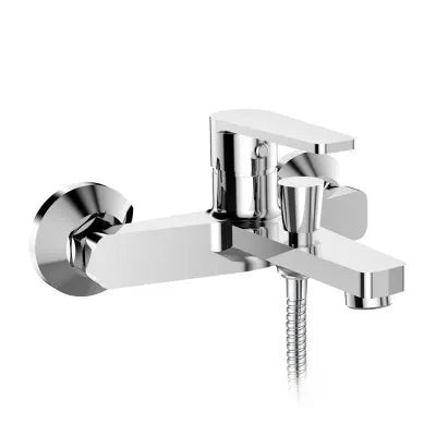Miscelatore vasca con duplex cromato serie Recta