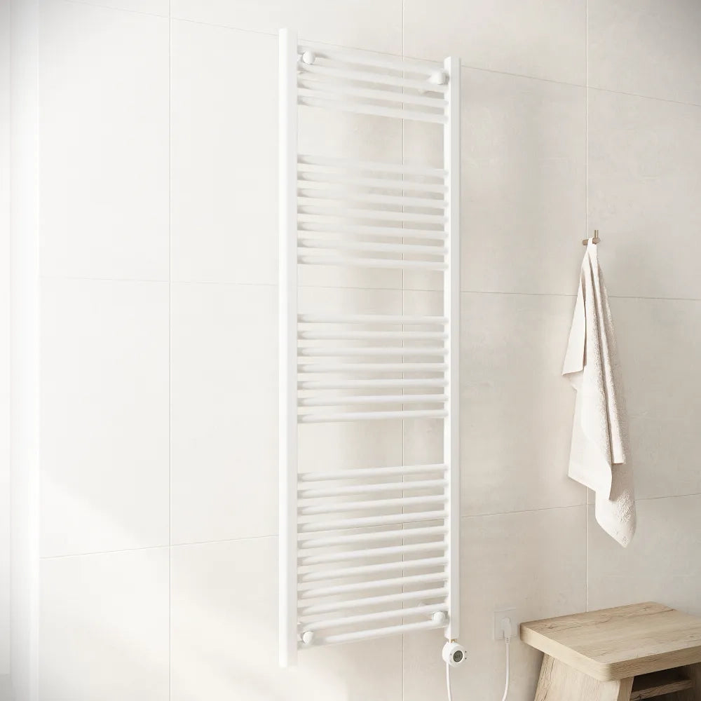Termoarredo elettrico 1600x500 bianco lucido interasse 450 | Polaris