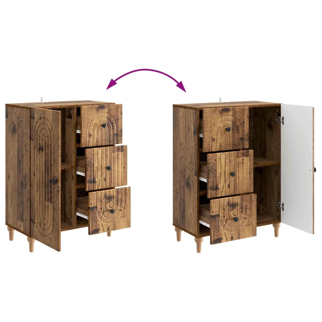 Credenza Legno antico 66 x 34,5 x 90 cm Legno ingegnerizzato 894173