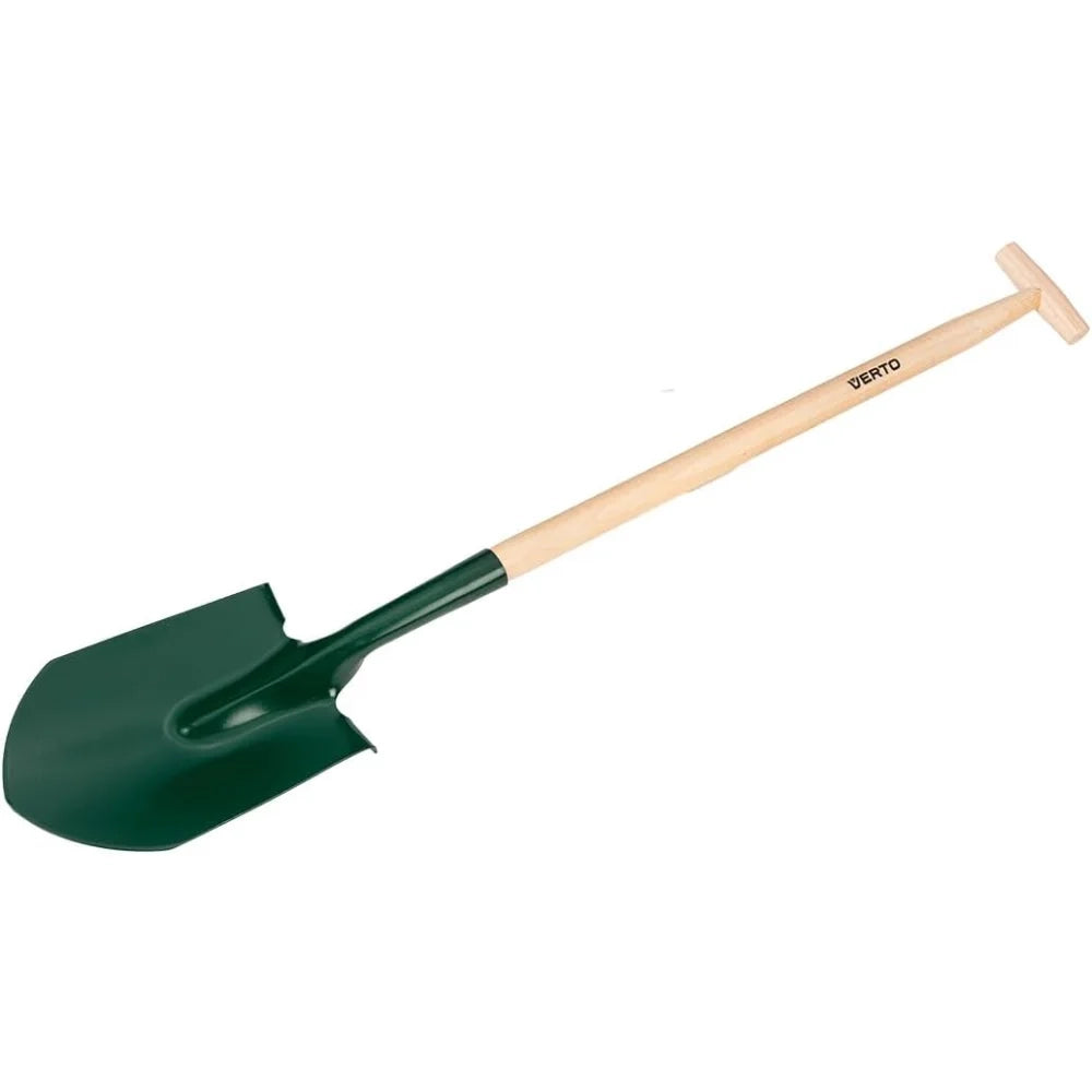 Topex 15g027 vanga a punta manic ico in legno impugnatura a t a