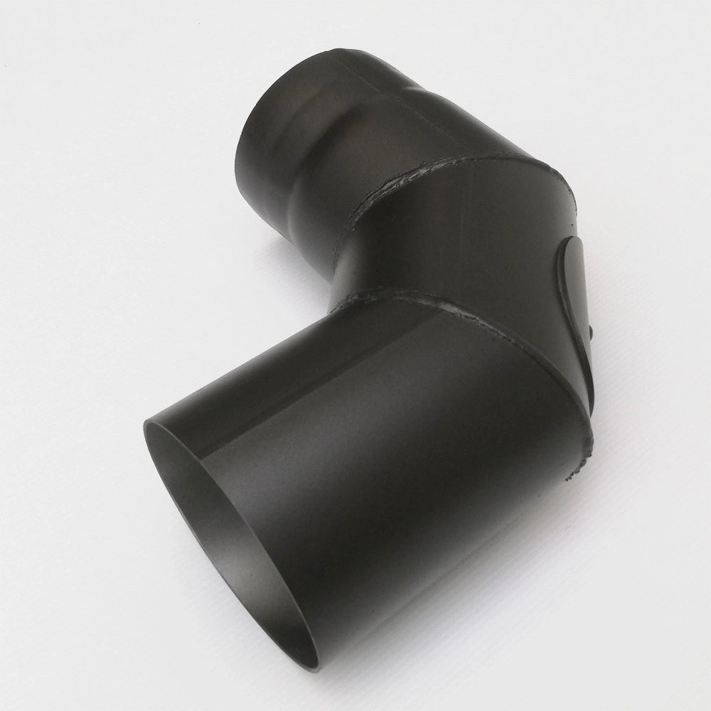 Curva a 90 gradi con ispezione da 180mm per stufa a legna