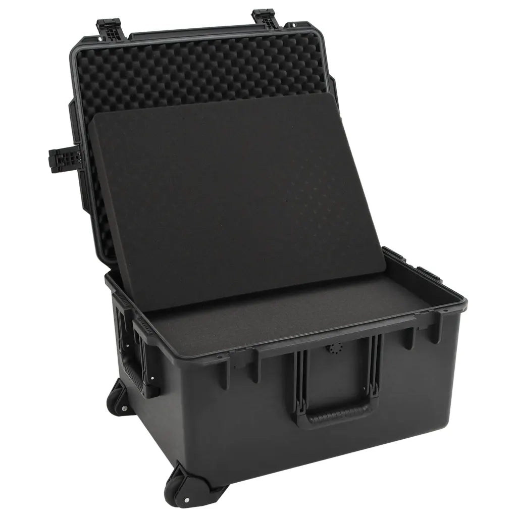 Valigetta da Volo Portatile Nera 62,5x49,5x37 cm in PP