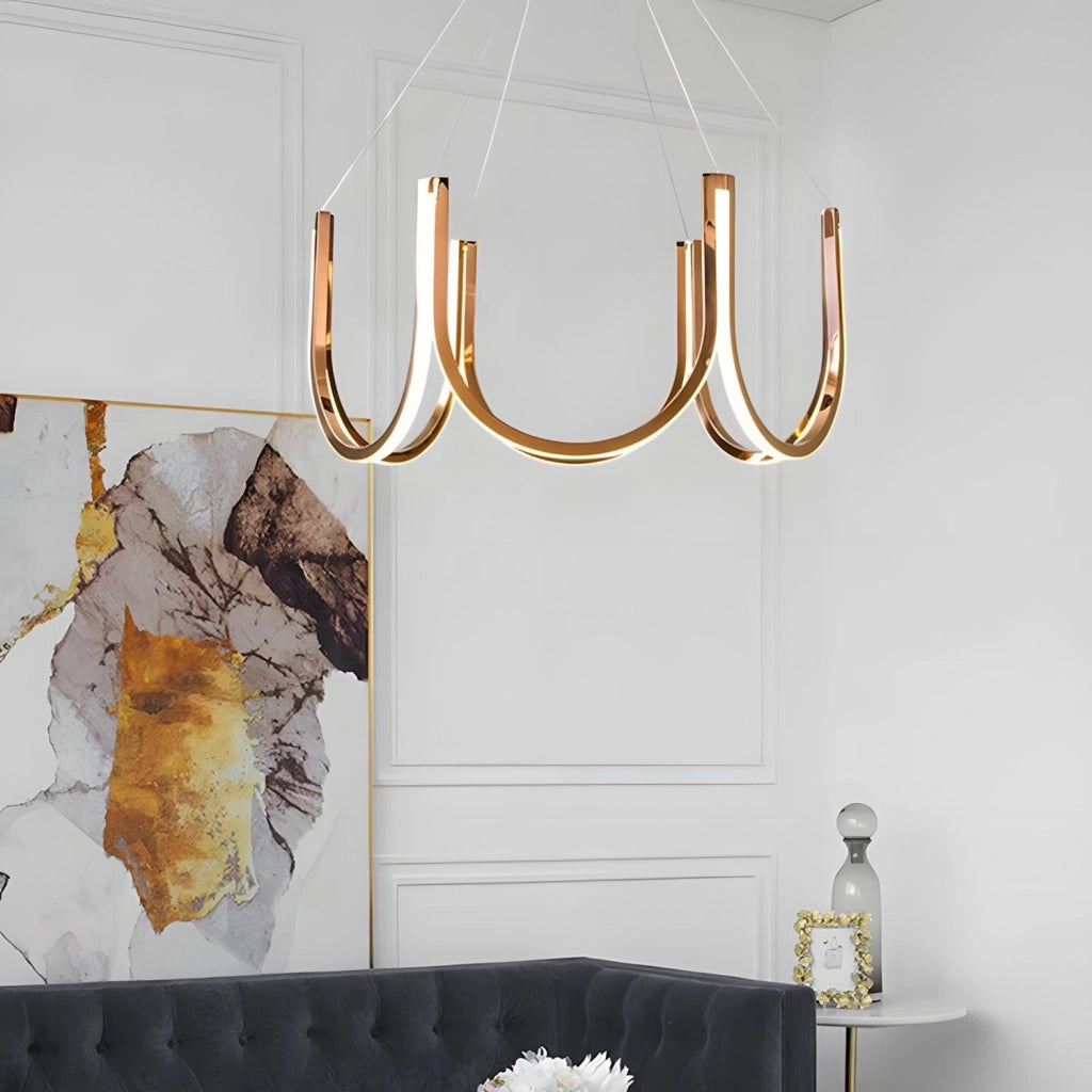Lampada A Sospensione Led App1749-cp Gold
