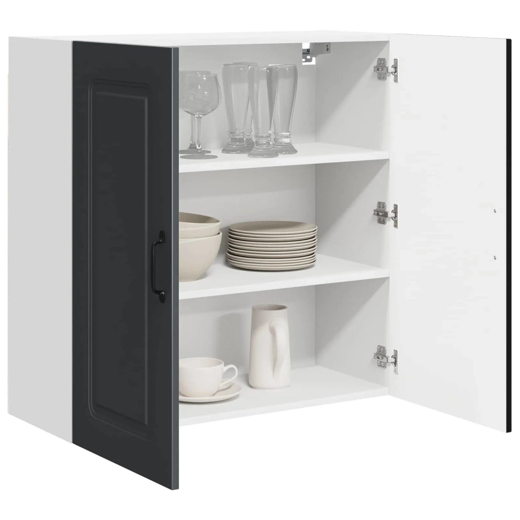 Mobile da cucina-Armadio da cucina Nero 80 x 31 x 80 cm Legno multistrato 532006