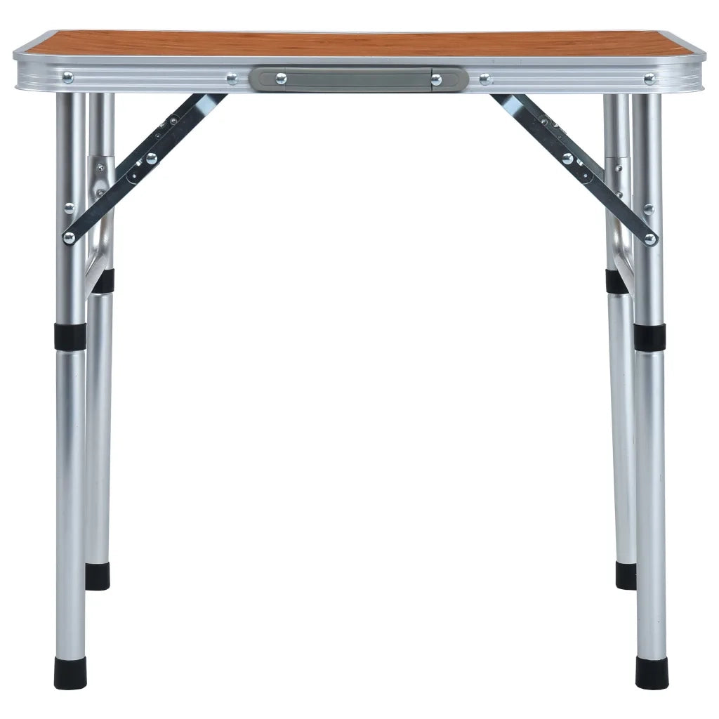 Tavolo Pieghevole da Campeggio in Alluminio 60x45cm CFW3599722