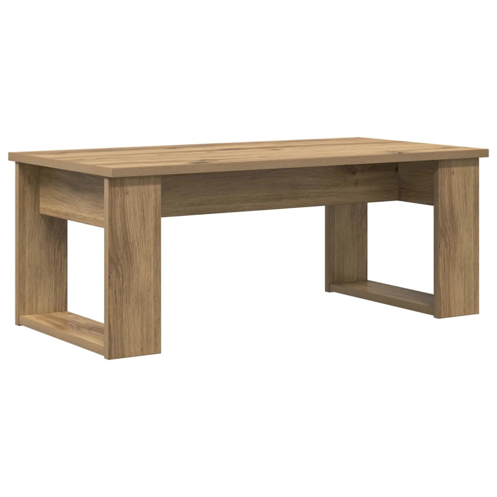 Set di Tavolini da Caffè 2 pcs Rovere artigianale