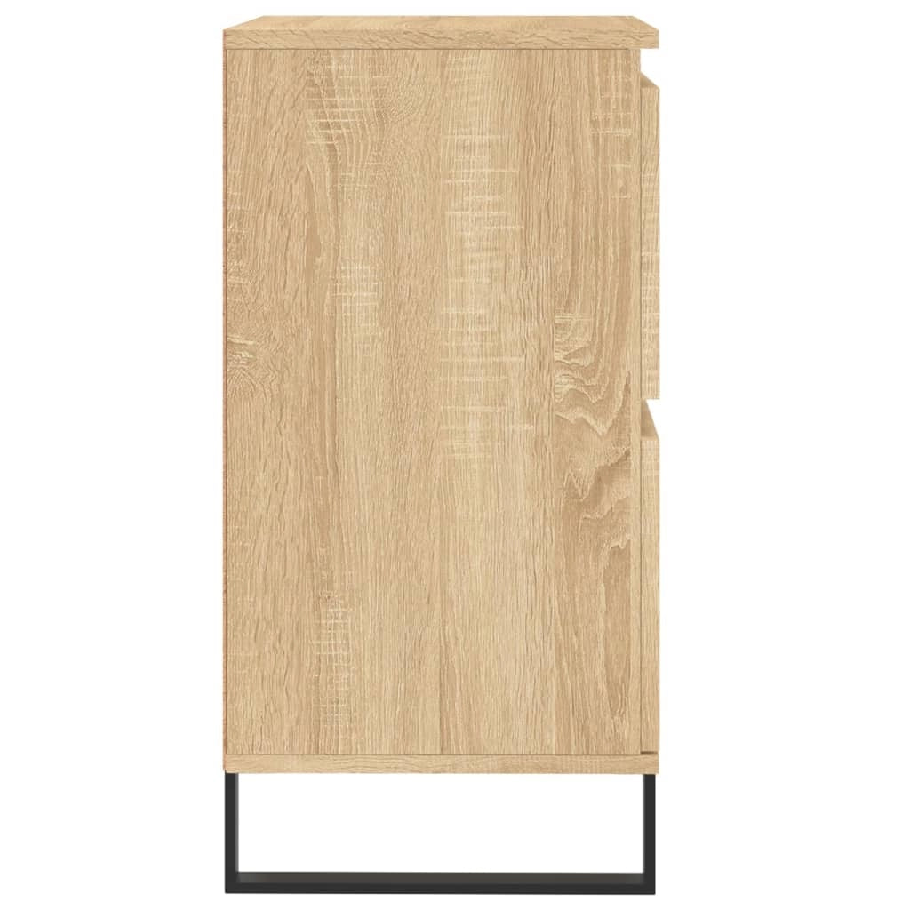 Buffet credenza cassettiera armadio mobile contenitore organizer per cucina soggiorno salotti 3 pezzi legno ingegnerizzato Sonoma marrone 02_0037105