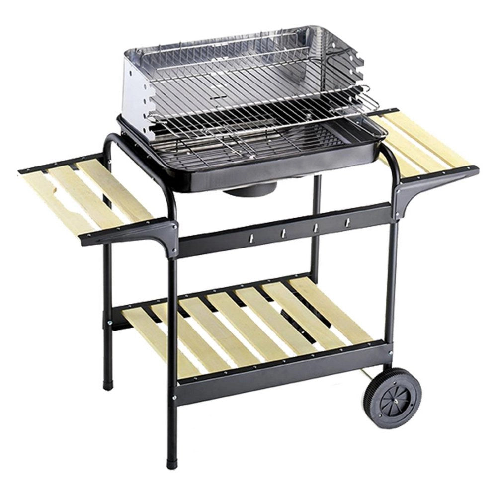 1pz barbecue '60-40 green/x' cm 58 x 38 - paravento inox cod:ferx.8038122nlm