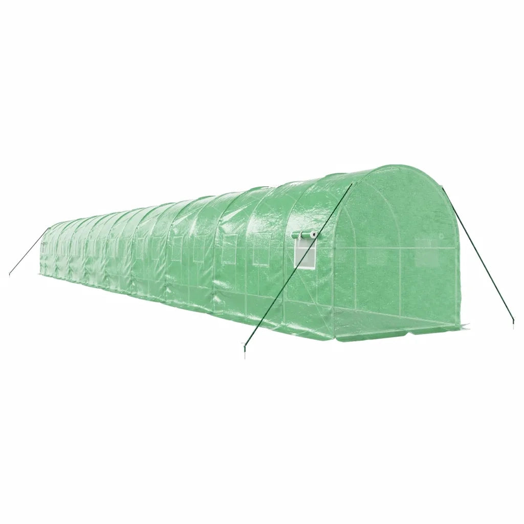 Serra con Telaio in Acciaio Verde 36 m² 18x2x2 m 3188024