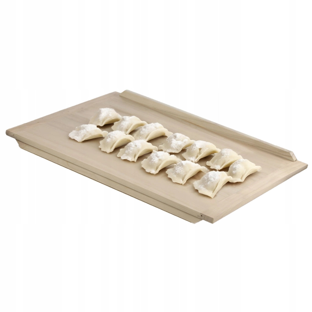 Tagliere da pasticceria grande in legno KADAX 70x50cm XXL monofacciale in legno massello per cucina