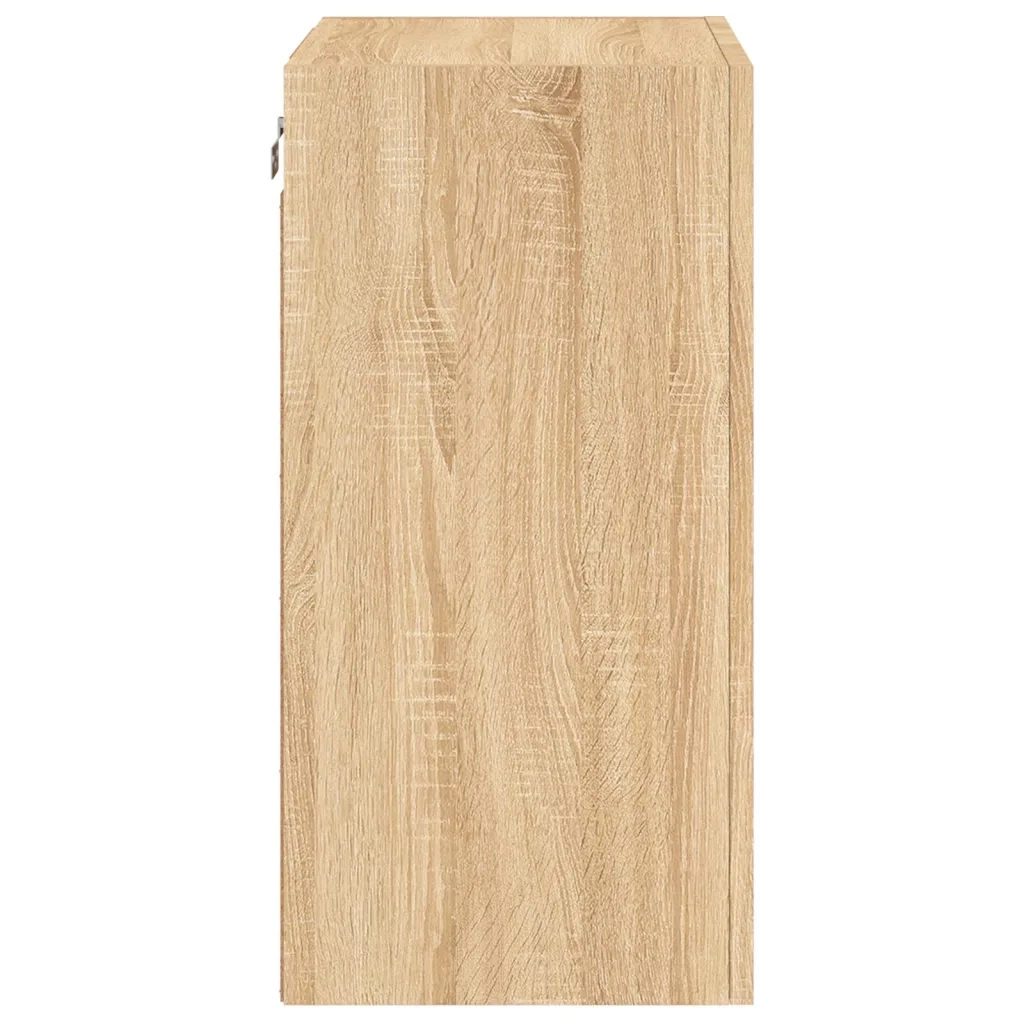 Mobile TV Parete Rovere Sonoma 40,5x30x60 cm Legno Multistrato 836914