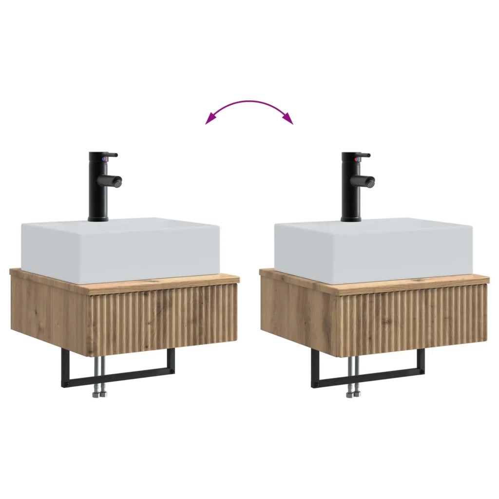 Lavabo da Parete Rovere Artigianale 40 x 41 x 39 cm 890207