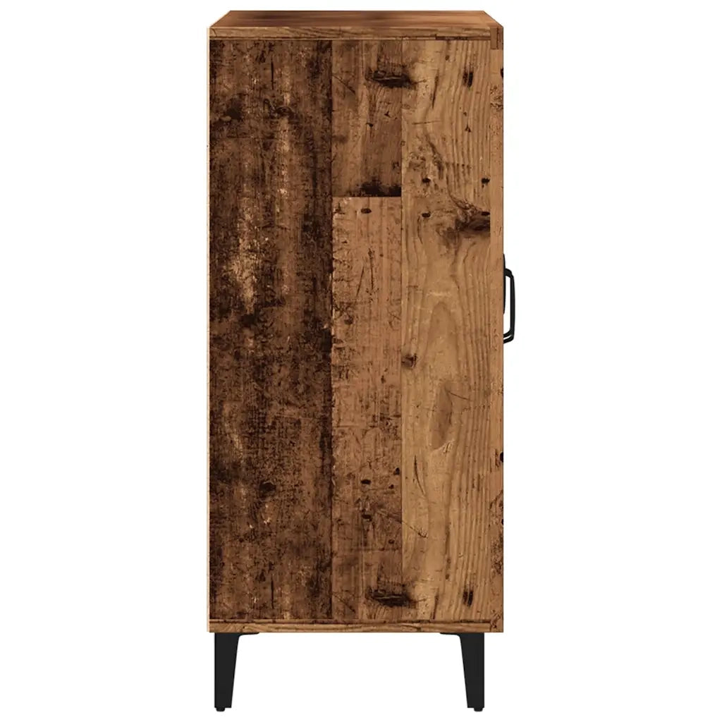 Credenza-Buffet-Armadio da cucina Legno Antico 90x34x80 cm in Legno Multistrato
