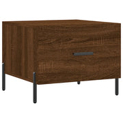 Tavolino da salotto | Tavolino da caff¨¨ | Tavolino da Soggiorno Rovere Marrone 50x50x40cm Legno Multistrato